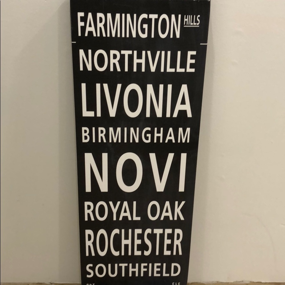 Michigan Wall Canvas